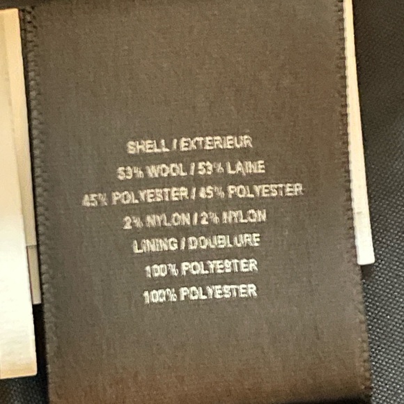 XS Sam Edelman Classic Grey Wool Trench Coat Single Breasted NWT-New! - Picture 14 of 14